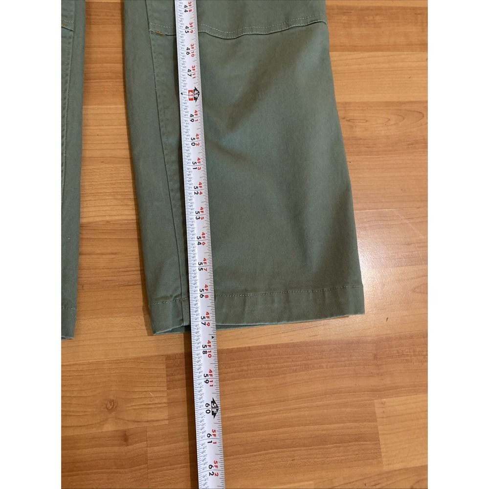 WildFang The Essential High Waisted Coverall Green Overall Size 1X Utility - Picture 8 of 12